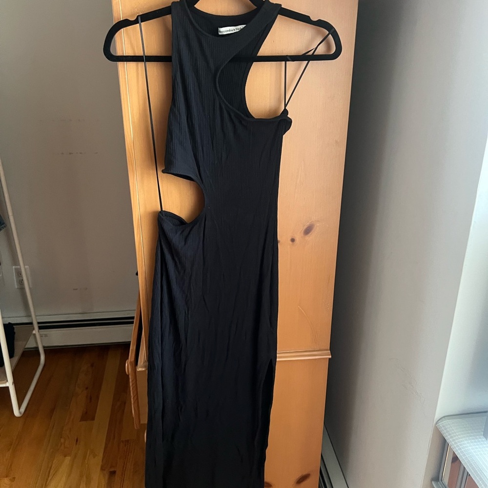 NWT Abercrombie Black Cutout Dress